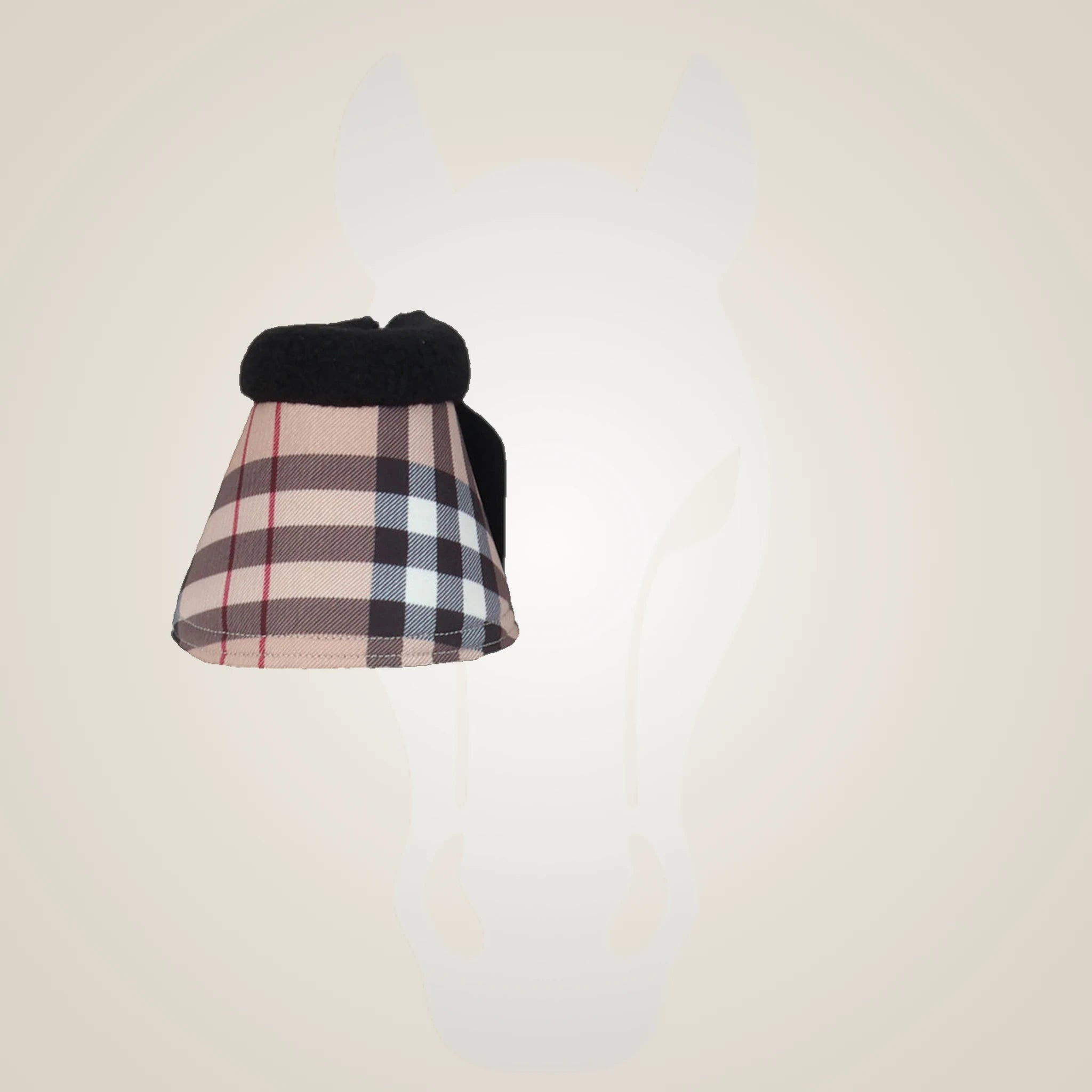 Dapplebay Holiday Plaid Bell Boots-Tan - Tan