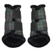 Dapplebay Holiday Plaid Brush Boots-Green - Green