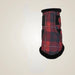 Dapplebay Holiday Plaid Brush Boots-Red - Red