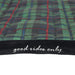 Dapplebay Holiday Plaid Jump Saddle Pad - Green - Green