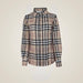 Dapplebay Holiday Plaid Western Top