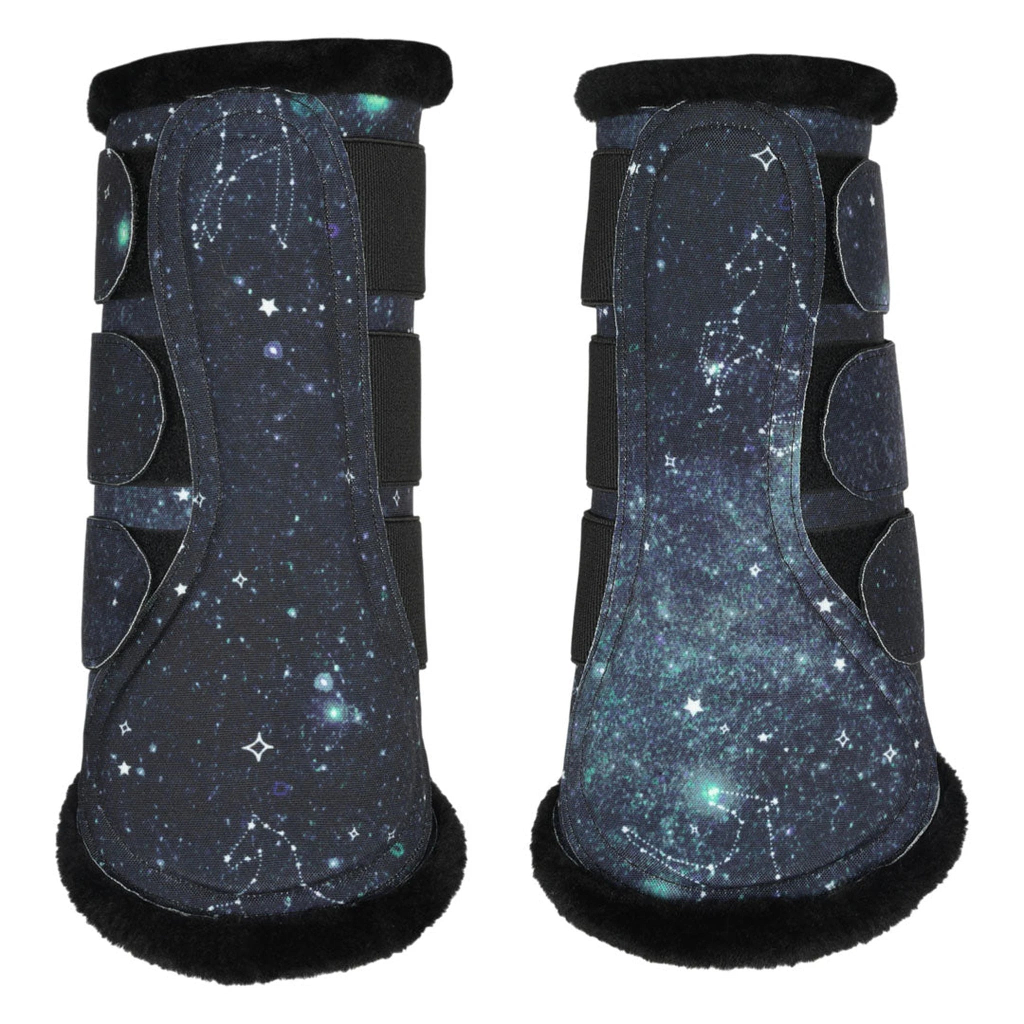 Dapplebay Midnight Constellation Brush Boots - Multi