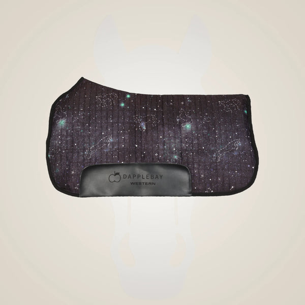Dapplebay Midnight Constellation Western Saddle Pad