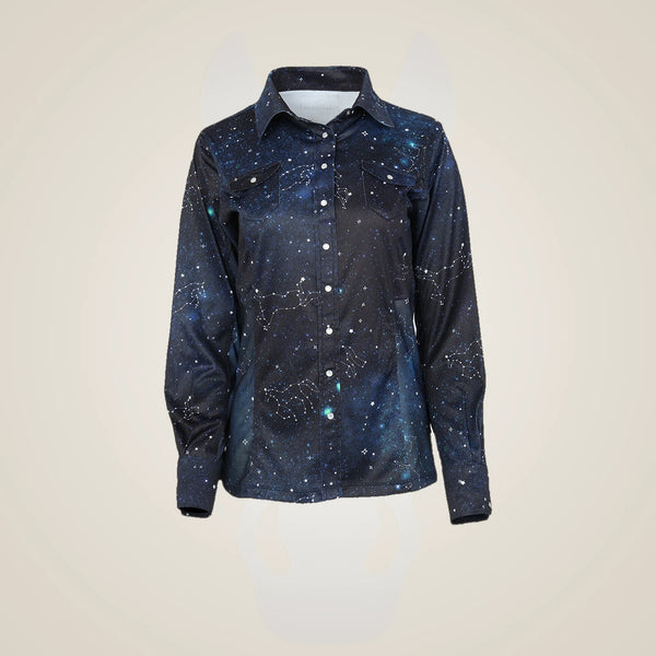 Dapplebay Midnight Constellation Western Top