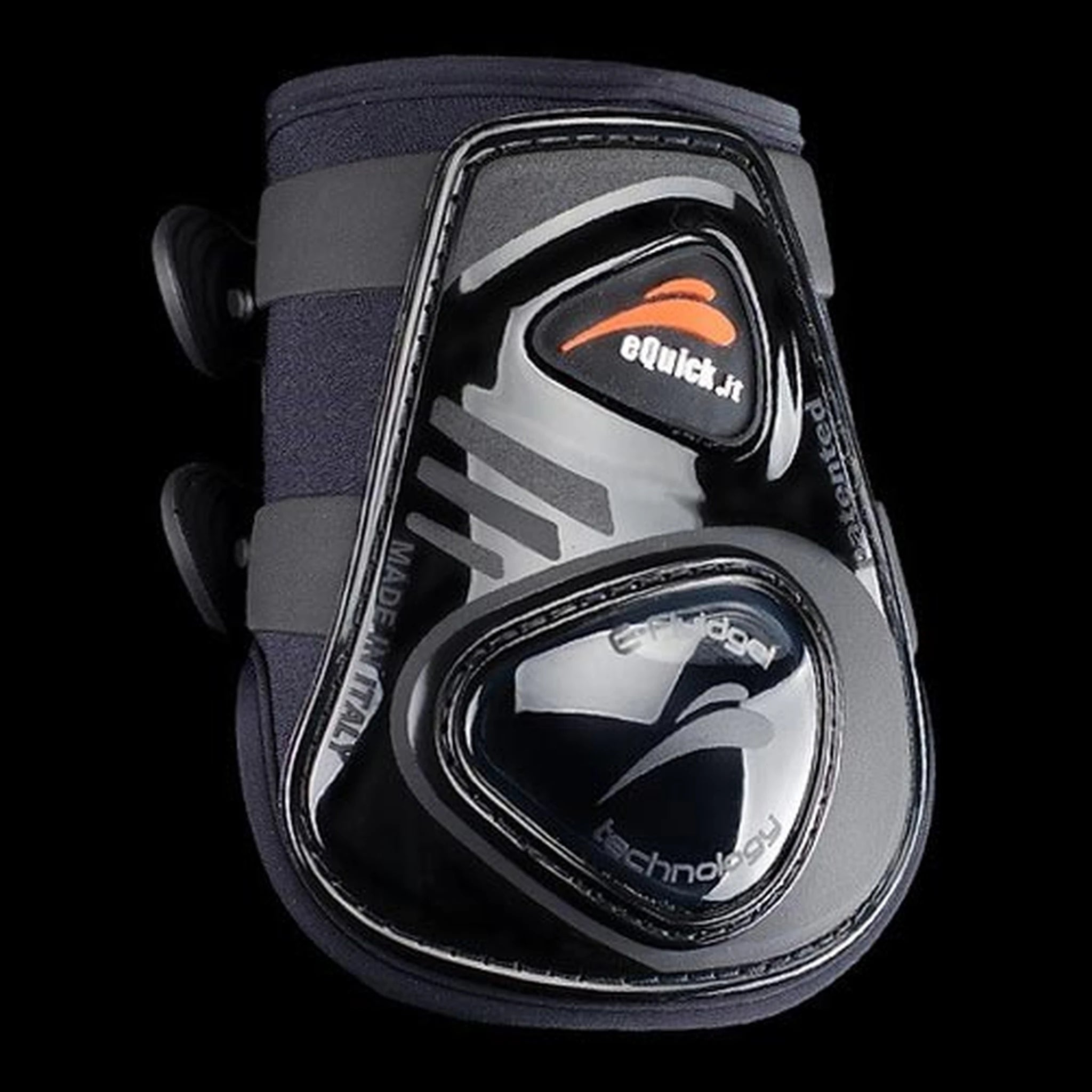 eQuick eShock Legend Rear Boot - Black
