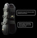 eQuick Glam Front Boot - Black