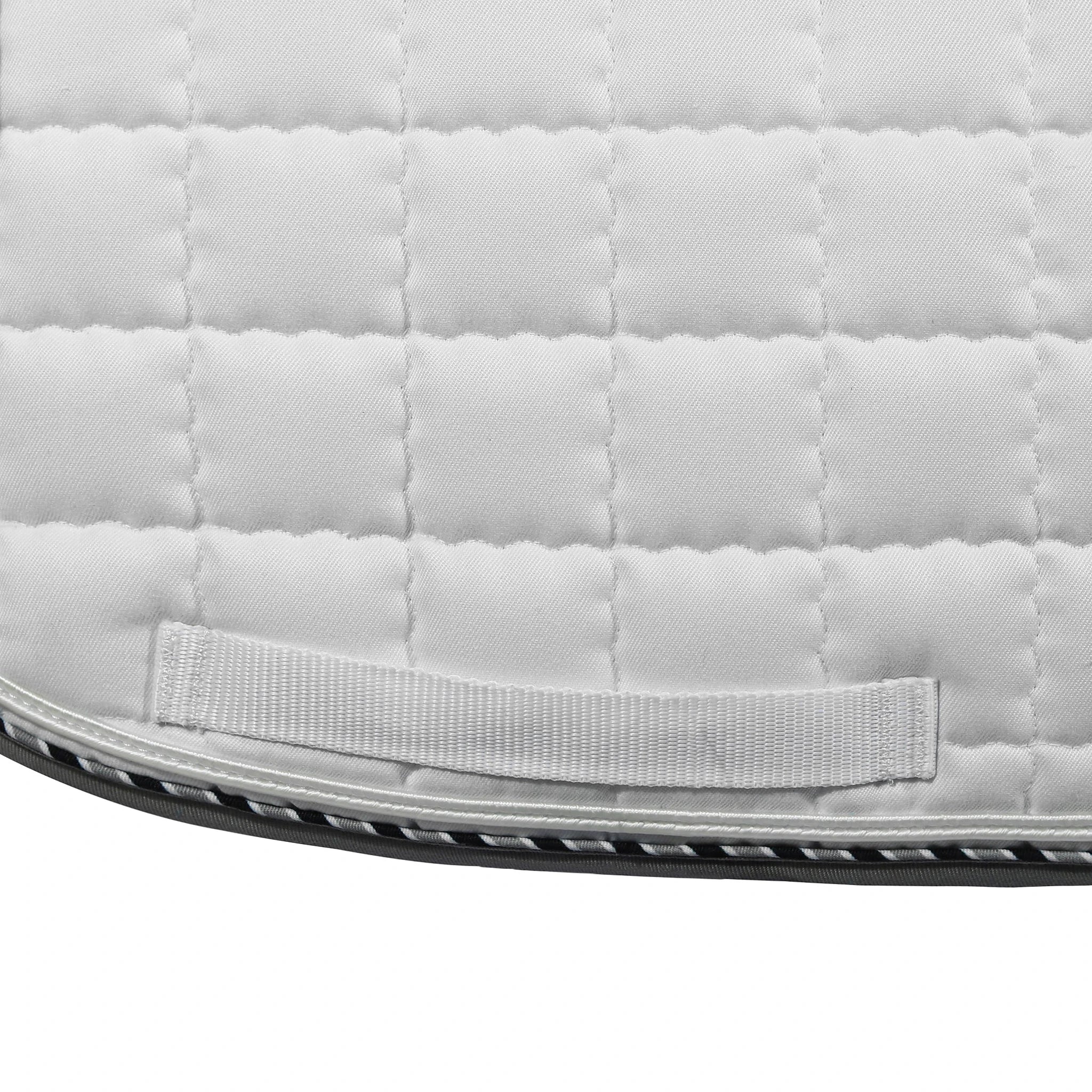 Equine Couture Coolmax Plush White Saddle Pad