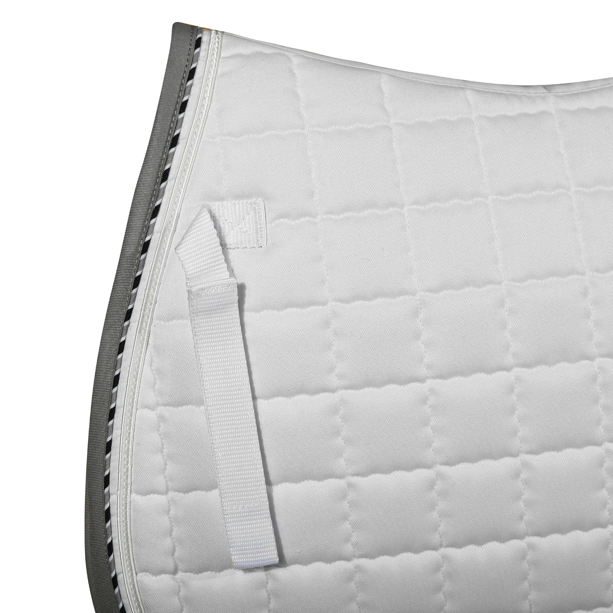 Equine Couture Coolmax Plush White Saddle Pad
