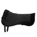Equine Couture Hi Wither Sherpa Fleece Half pad - Black