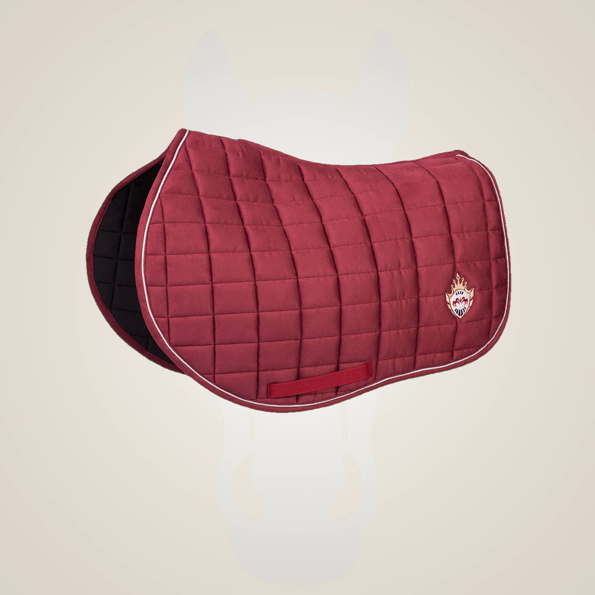 Equine Couture Joy Saddle Pad - Wine