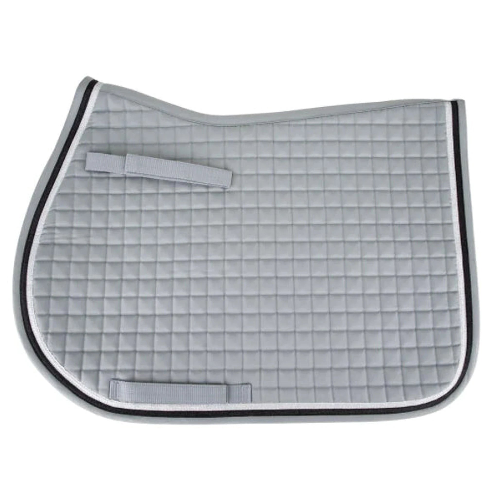 Equine Couture Matte Pony All Purpose Pad - Grey/Black Sparkle/Silver Sparkle