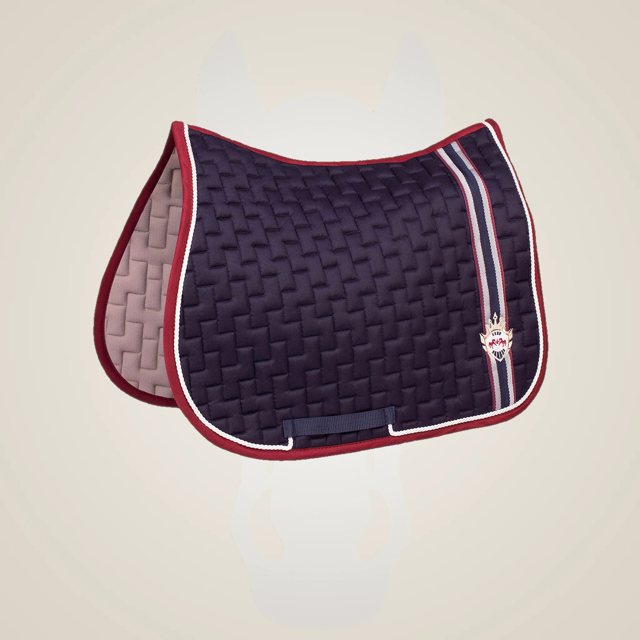 Equine Couture Ocala All Purpose Saddle Pad - EC Navy