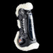 eShock Legend Front Velcro Fluffy Boot - Black