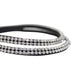 Hilbar Royal Exklusiv Bridle - Black with Brilliant Wave product photo