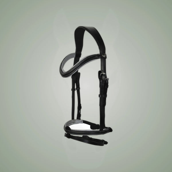 Hilbar Royal Exklusiv Bridle - Silver Padding
