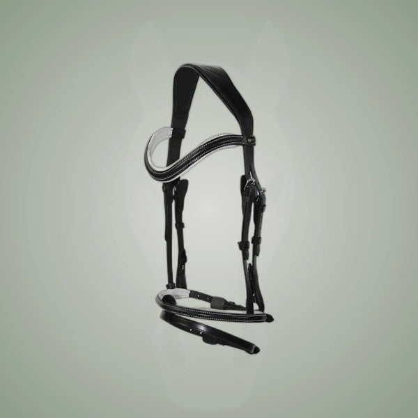 Hilbar Royal Exklusiv Bridle - White Padding