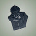Halter Equestrian Bamboo Fleece Zip Hoodie on One-Eyed Equine branded background