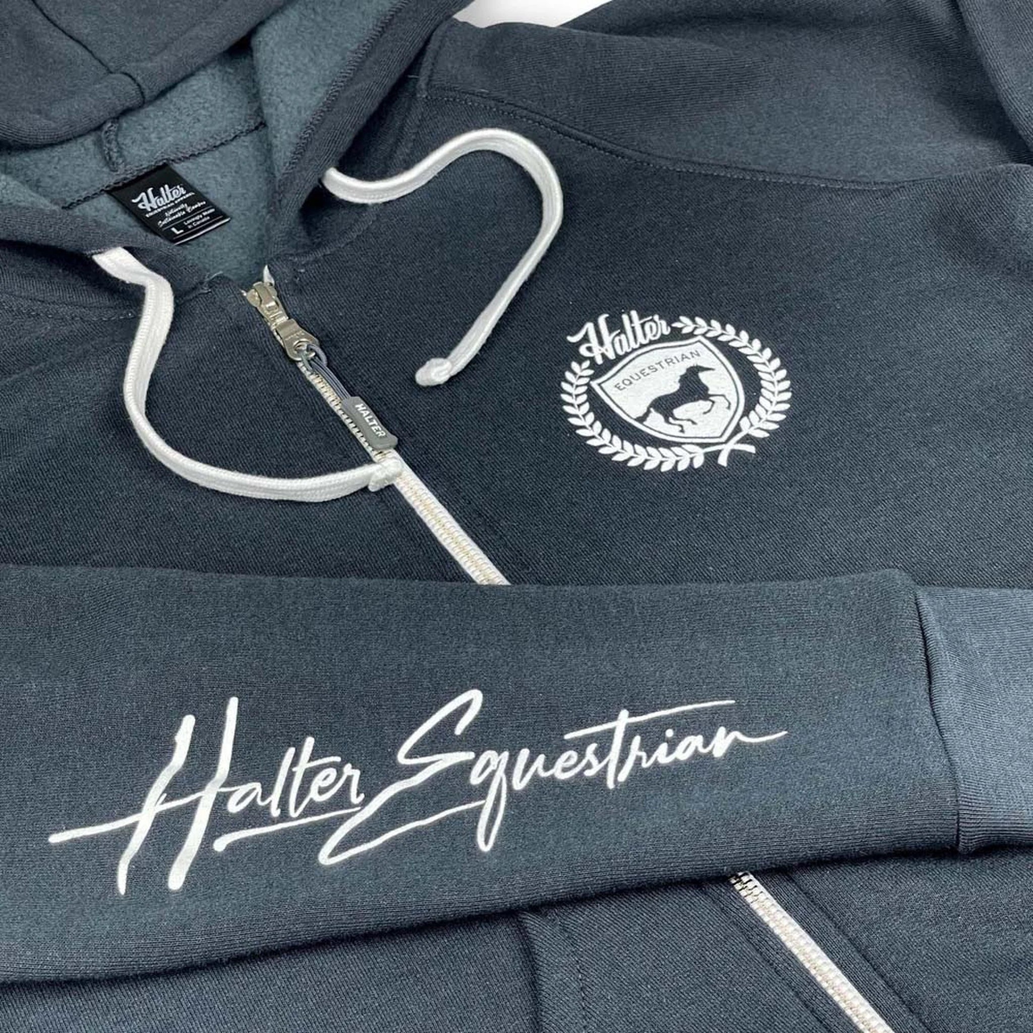Halter Equestrian Bamboo Fleece Zip Hoodie product photo
