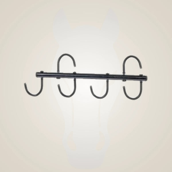 HDR 4 hook portable tack/bridle rack