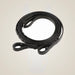 Henri de Rivel Advantage Extra Long Flat Laced Reins - Black