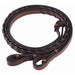 Henri de Rivel Advantage Flat Laced Reins - Australian Nut