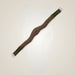 Henri de Rivel Contoured Leather Sherpa Fleece Girth - Australian Nut
