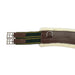 Henri de Rivel Contoured Leather Sherpa Fleece Girth - Australian Nut
