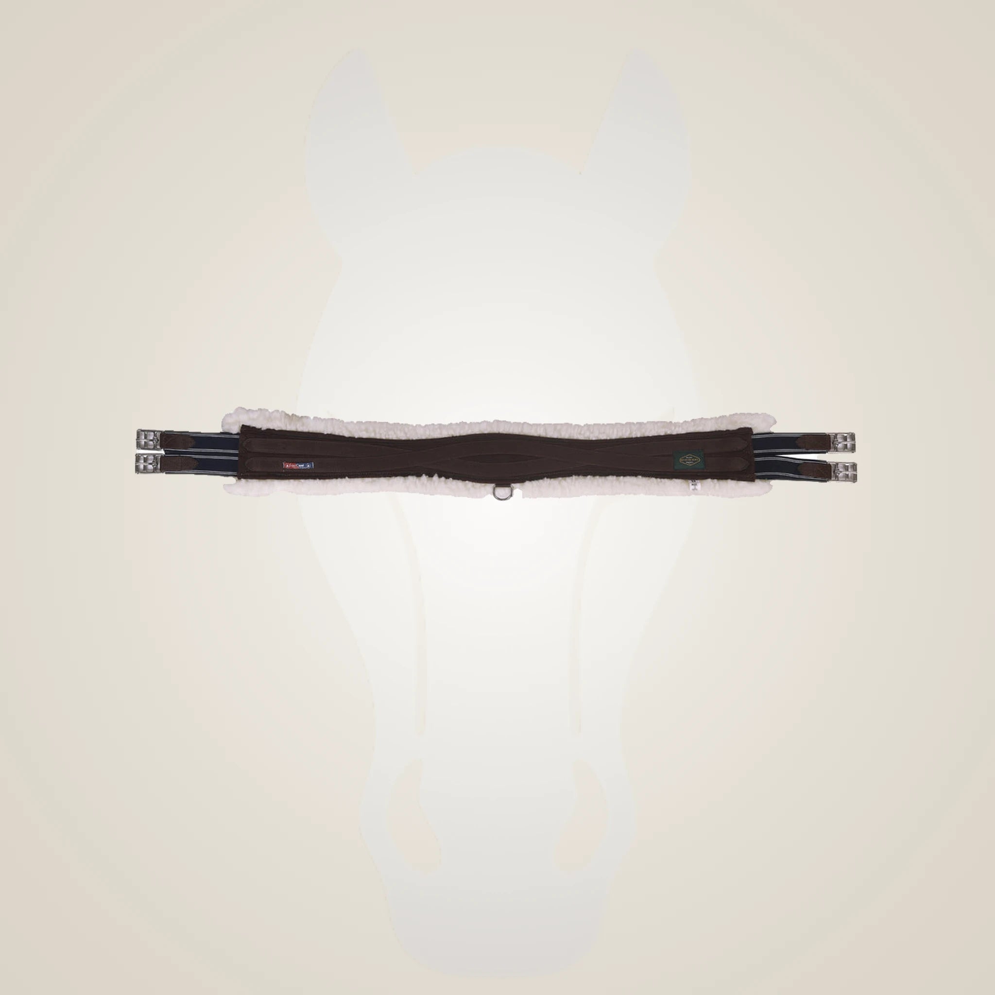 Henri de Rivel Equicool Fleece Girth - Havana