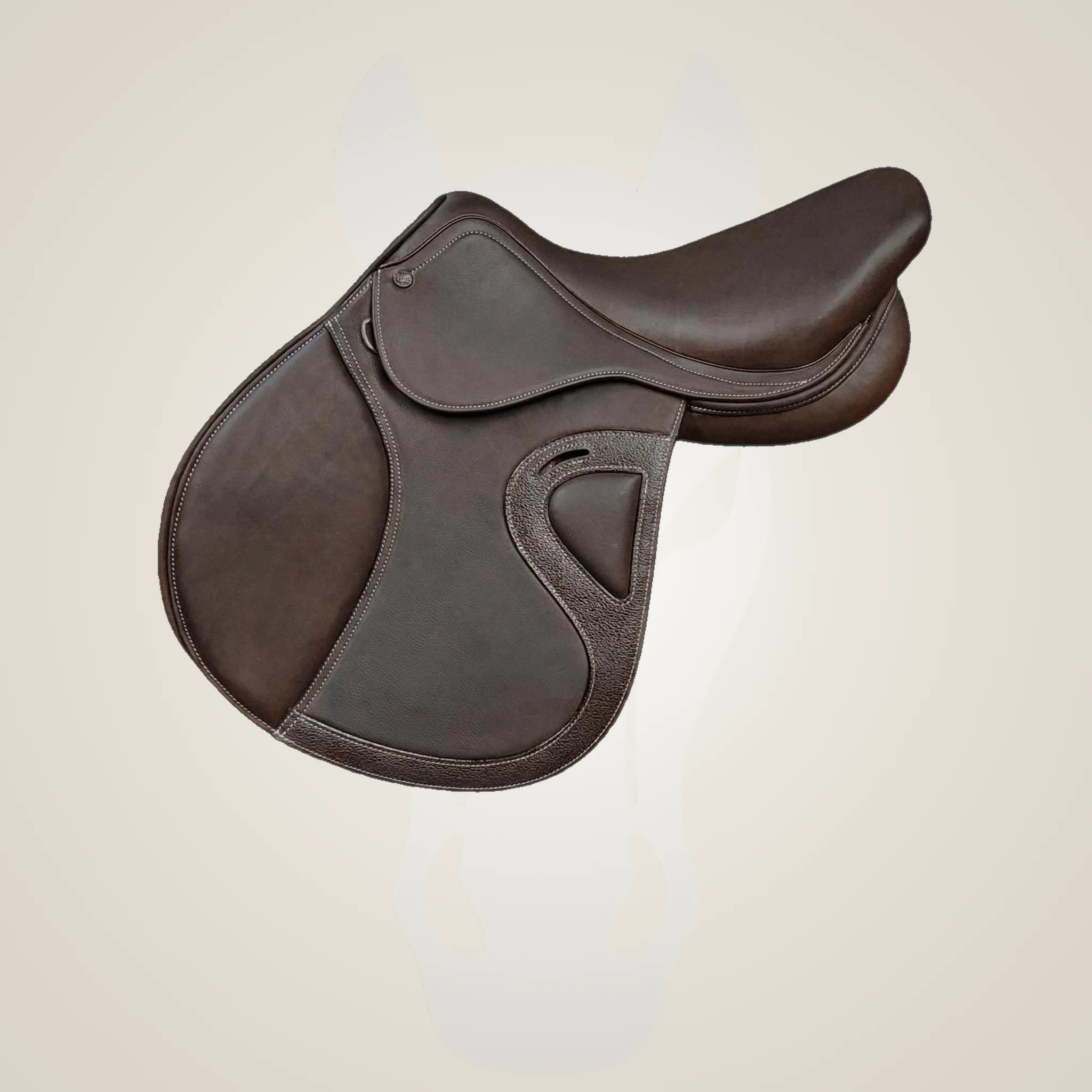 HENRI DE RIVEL EVOLUTION CLOSE CONTACT IGP SADDLE - Havana