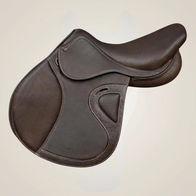 Brown Leather HENRI DE RIVEL EVOLUTION CLOSE CONTACT IGP SADDLE