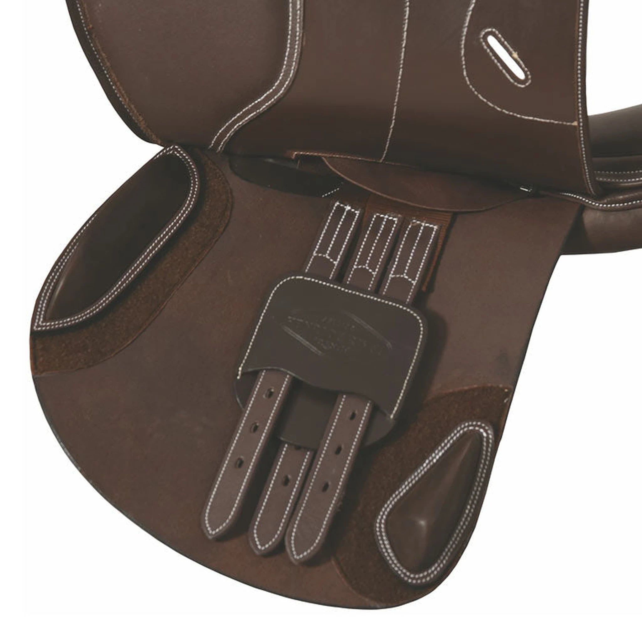 Henri de Rivel Galia Covered Close Contact Saddle - Havana
