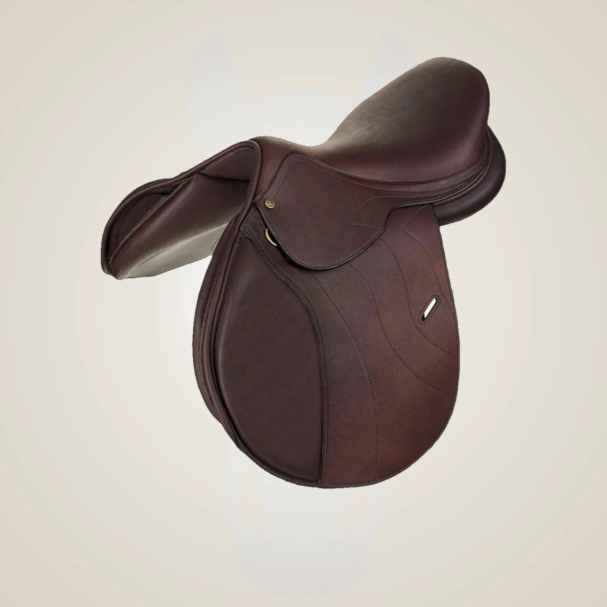 Henri De Rivel Laureate Leather IGP Saddle - Oakbark