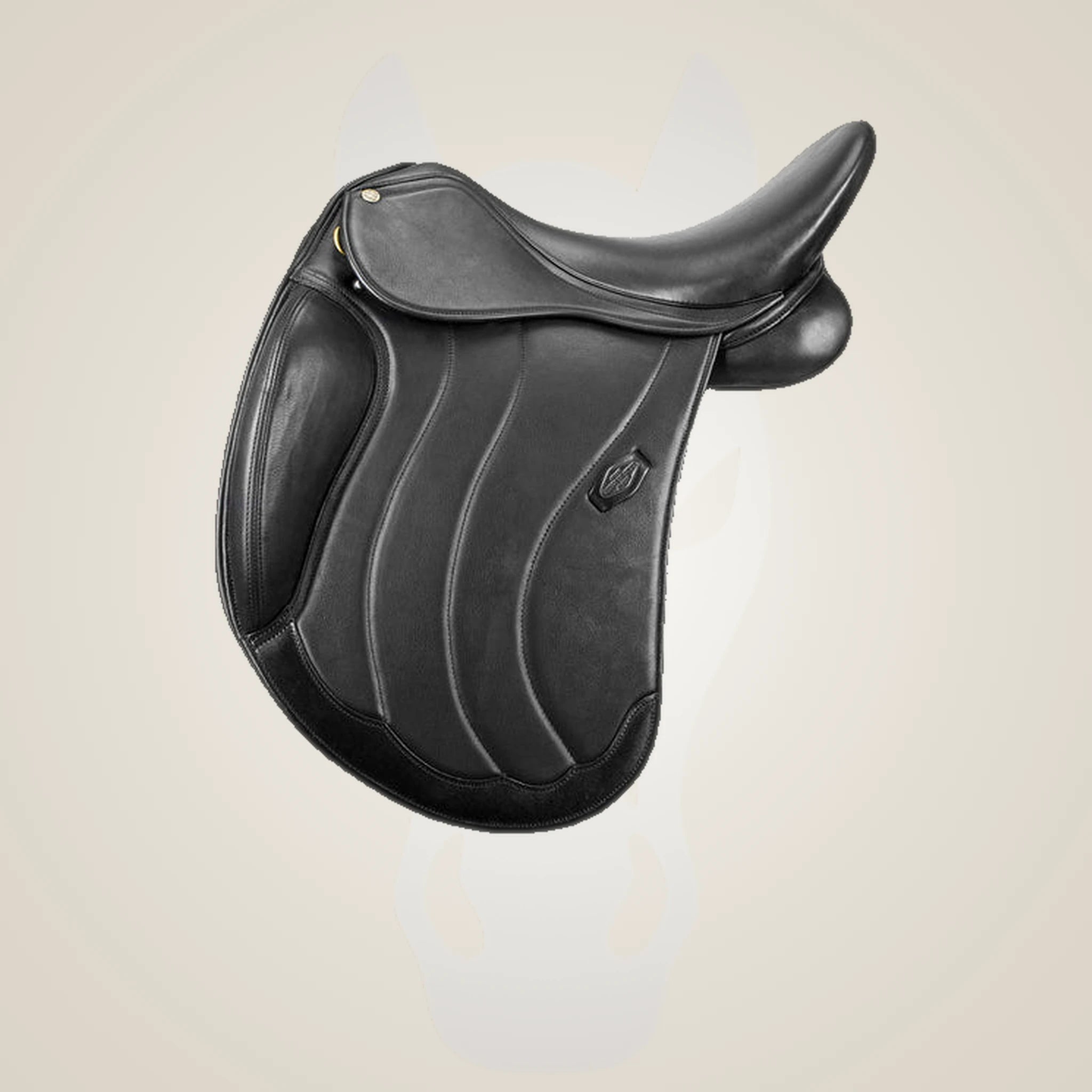 Henri De Rivel Parisian Monoflap IGP Dressage Saddle - Black