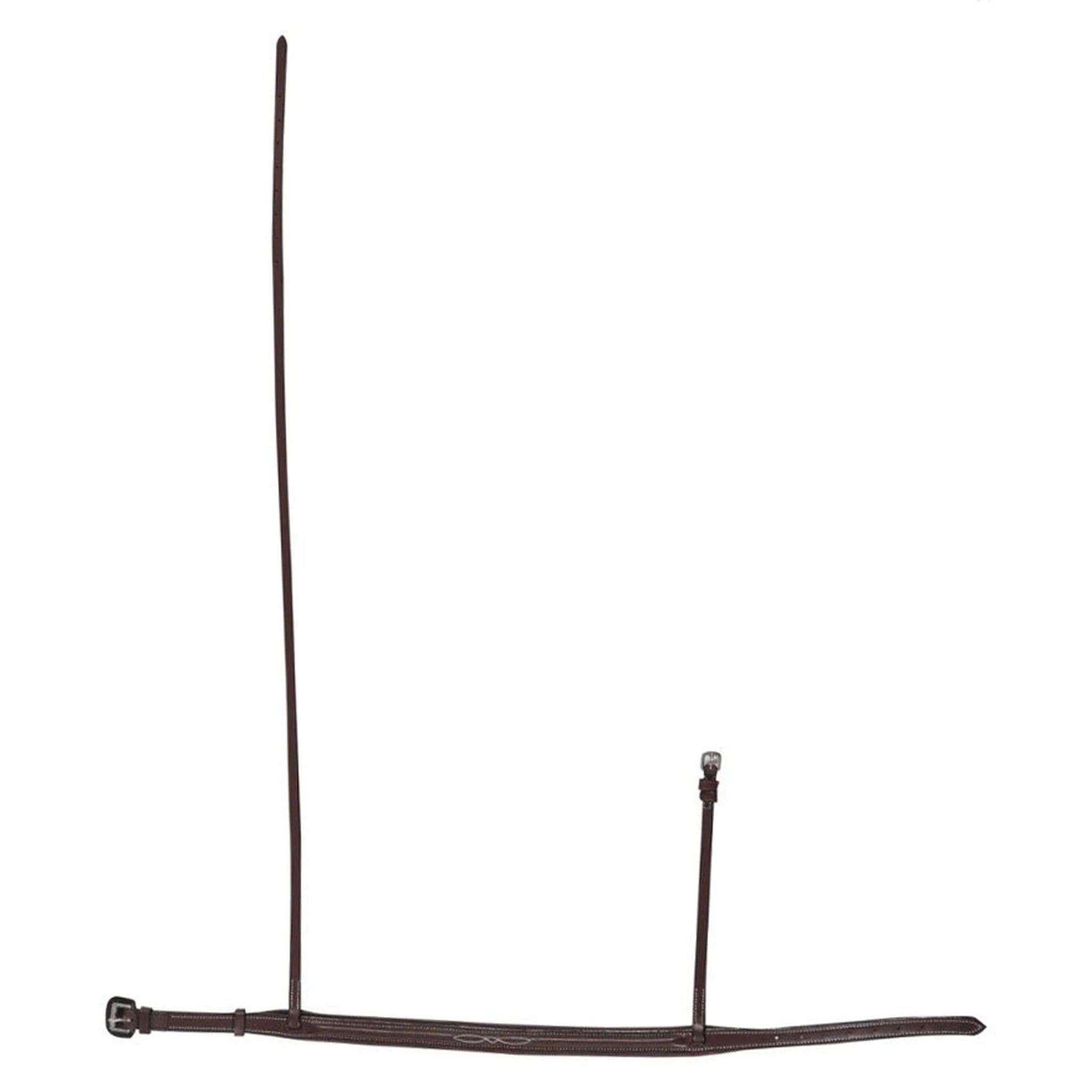 Henri de Rivel Pro Padded Fancy Stitched Noseband - Australian Nut