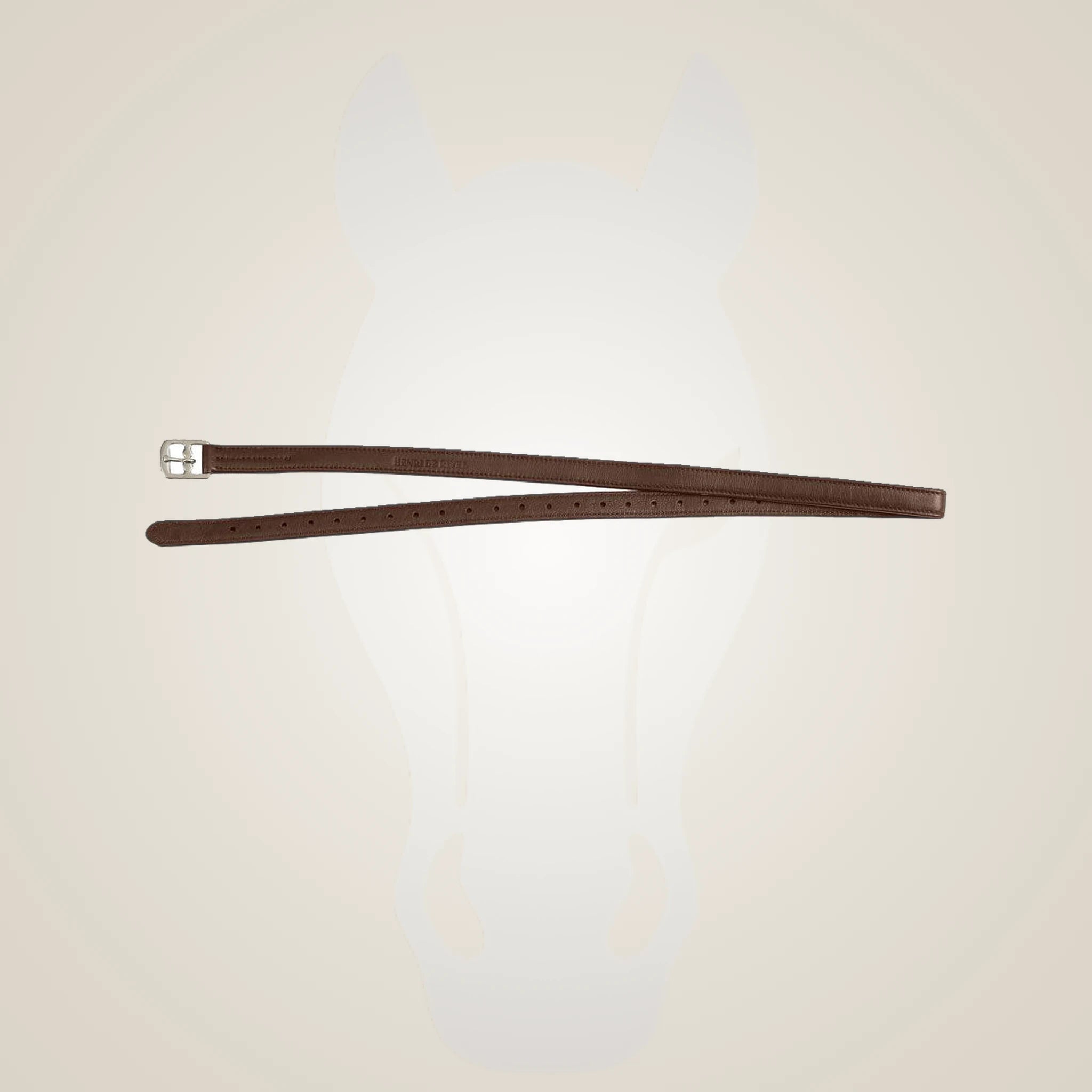 Henri de Rivel Triple Covered Stirrup Leathers - Australian Nut