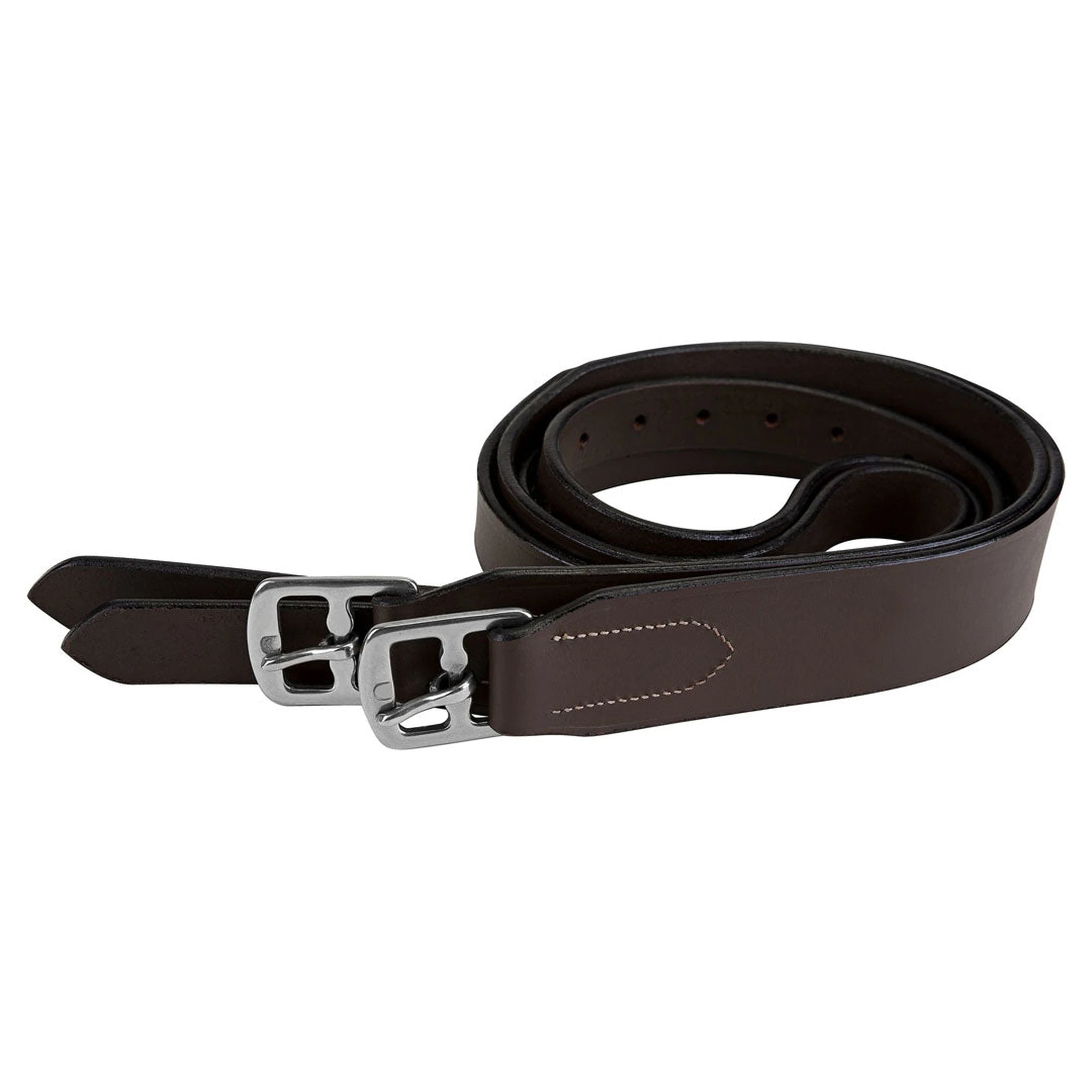 Henri de Rivel X-Wide Stirrup Leathers - Havana