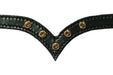 Hilbar Royal Bridle - Gold Diamond (V Browband) product photo