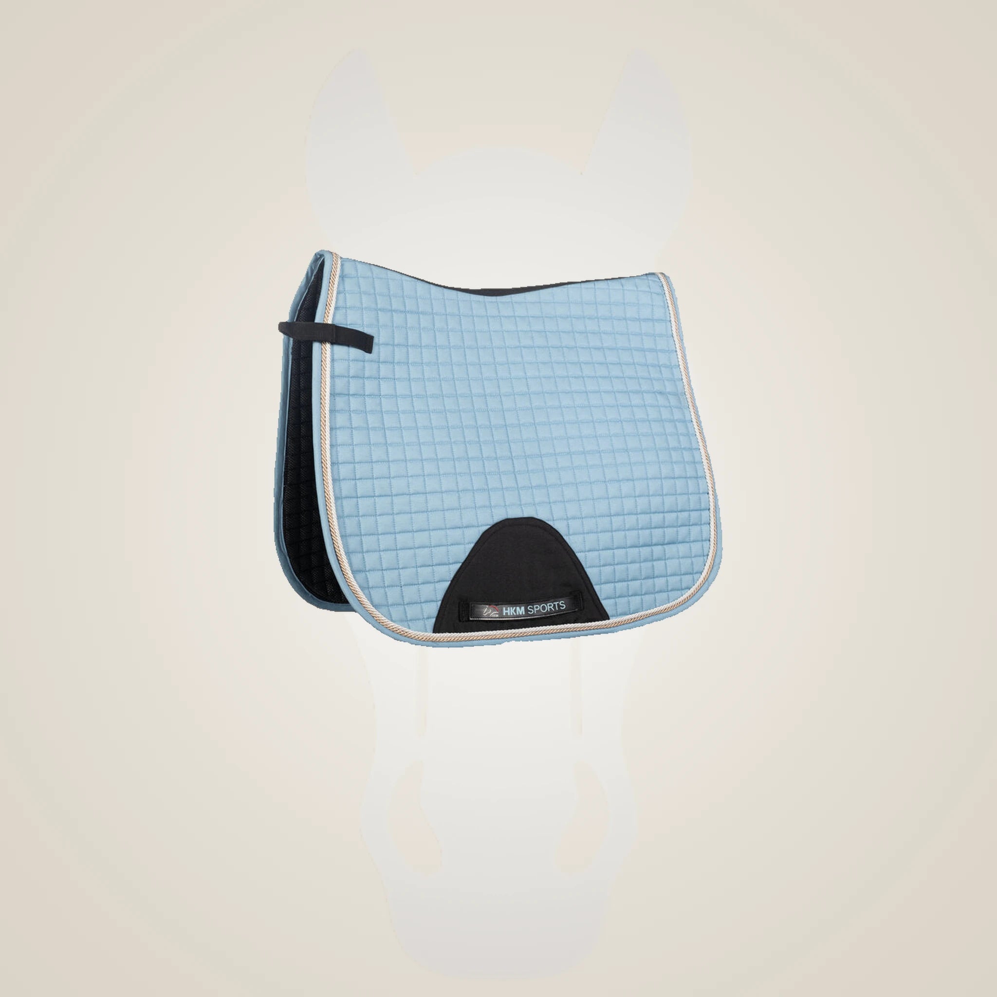 HKM Essentials Saddle Cloth - Dressage - Light Blue