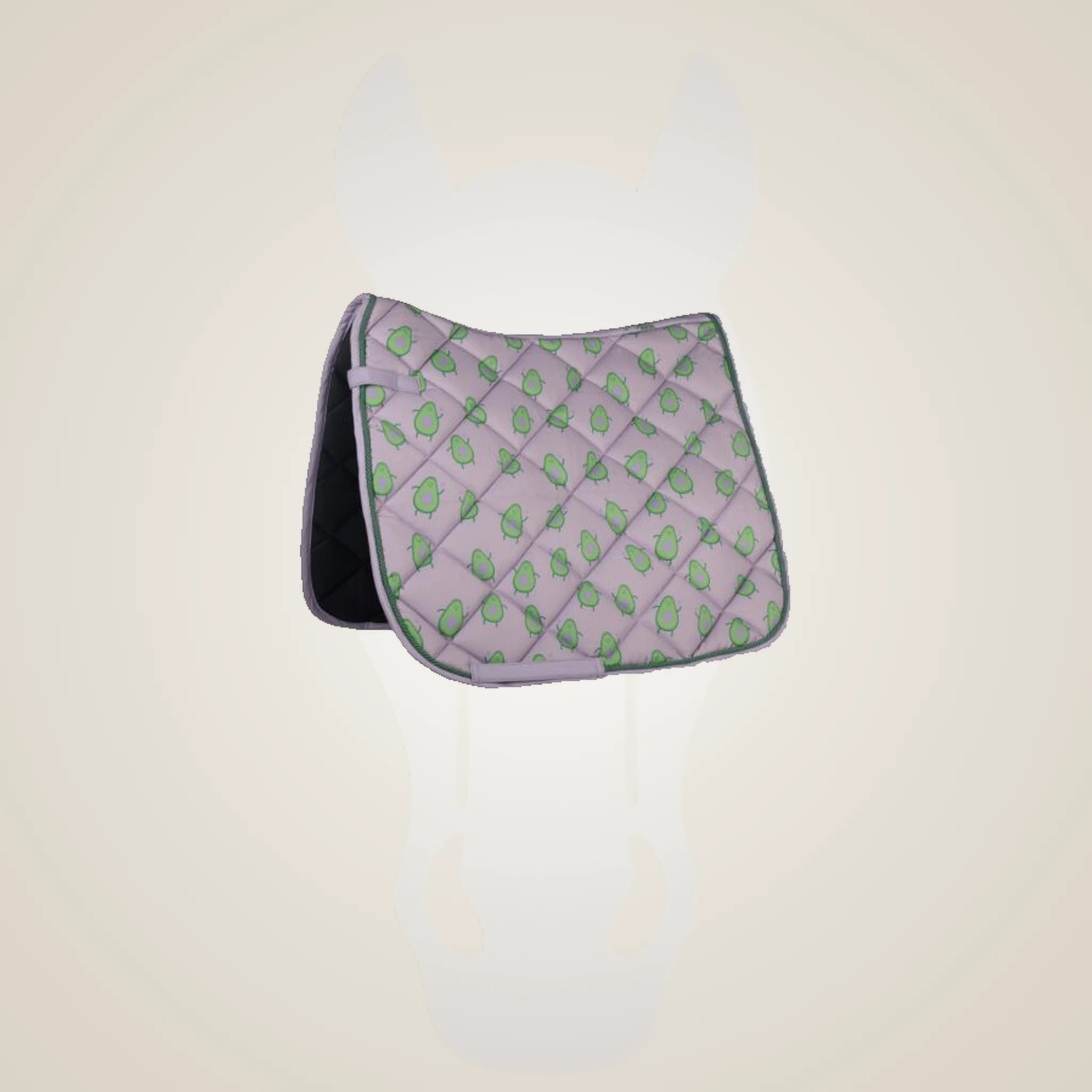 HKM Naples Saddle Pad-General Purpose - Lilac