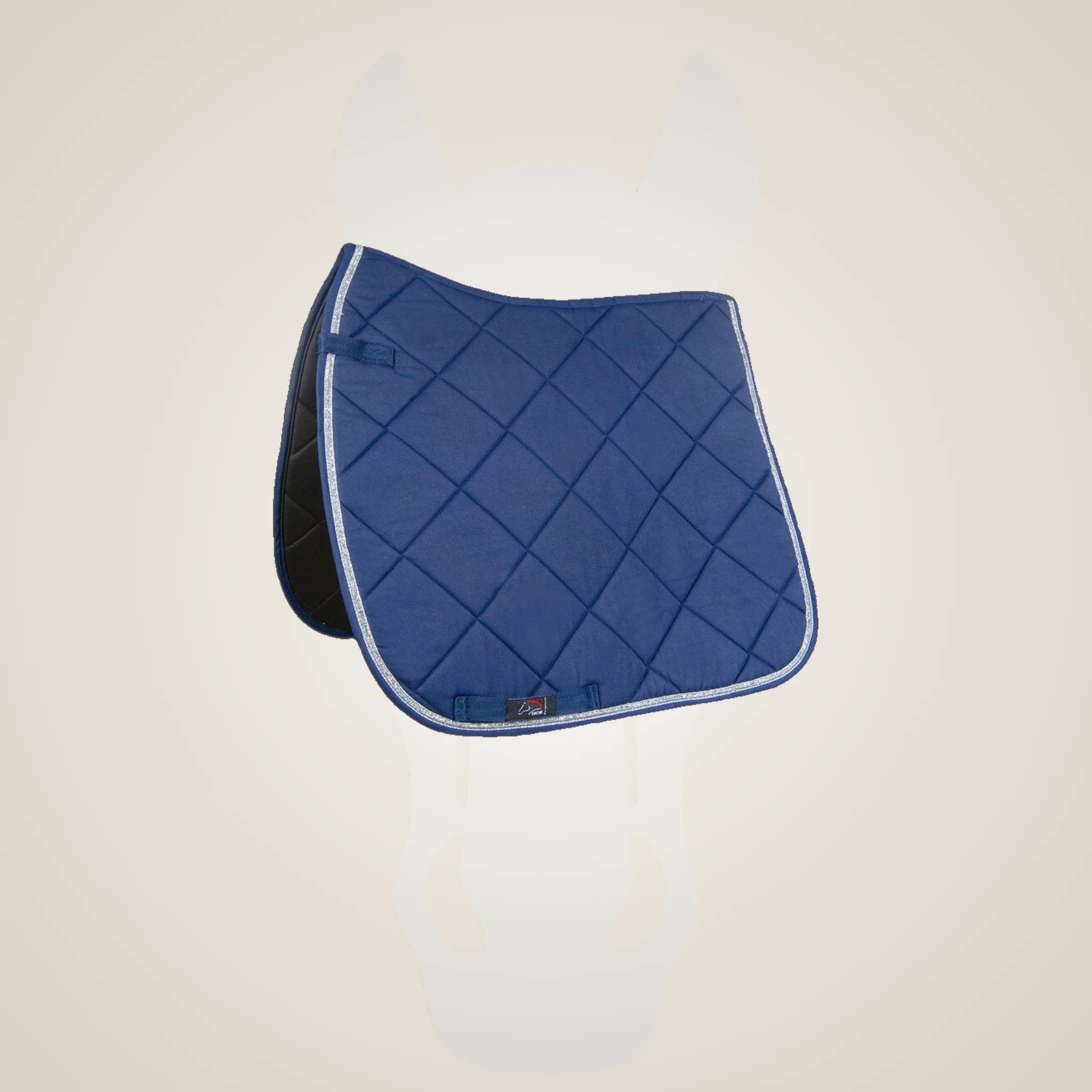 HKM Romy Saddle Cloth-Dressage - Deep Blue