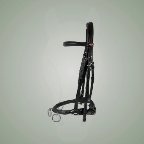HorseGuard Leather Lunging Cavesson