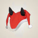 HorseGuard Santa Horse Cap on One-Eyed Equine branded background