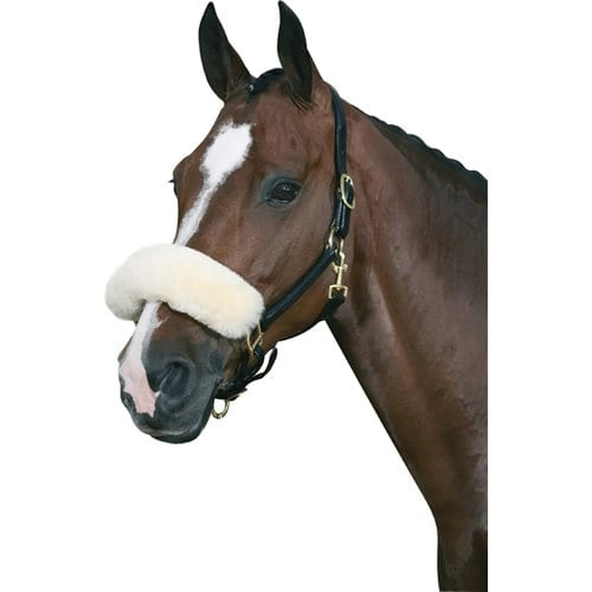 HorseGuard Sheepskin Noseband Padding product photo
