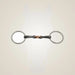 HorseGuard Sweet Iron Loose Ring Bit on One-Eyed Equine branded background