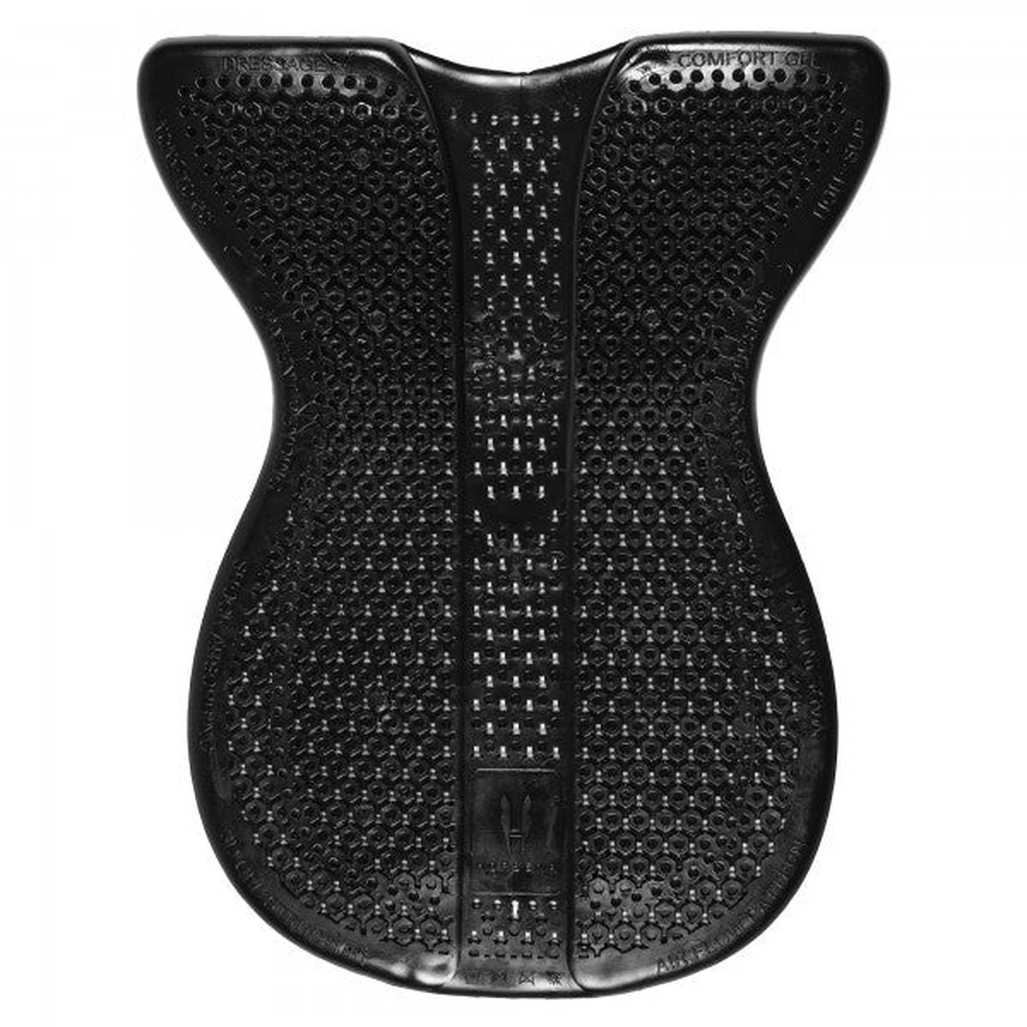 Horsena Front Balance Gel Dressage Saddle Pad - Black