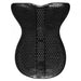 Horsena Front Balance Gel Dressage Saddle Pad - Black
