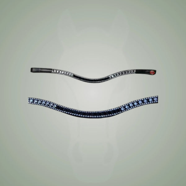Kieffer Browband - Luisa Black & White - Bridle