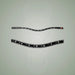 Kieffer Browband - Viola Black Shades on One-Eyed Equine branded background