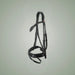 Kieffer Comfort Paris Snaffle Bridle on One-Eyed Equine branded background