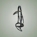 Kieffer Comfort Verona Snaffle Bridle on One-Eyed Equine branded background